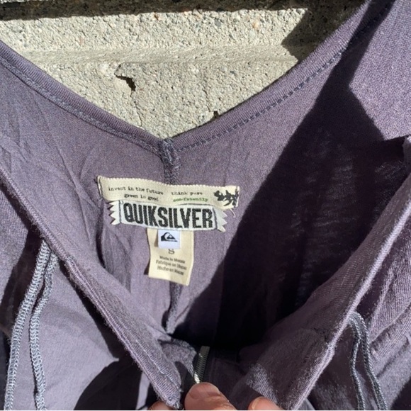 Quiksilver Port Elizabeth Cami in Charcoal - Picture 4 of 9